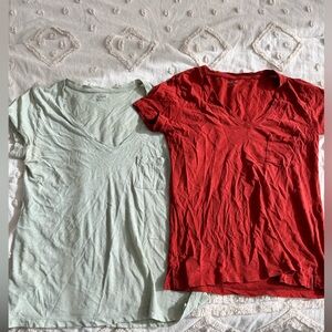 Madewell, lightweight loose fitting tees